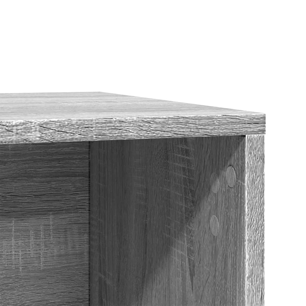 Recinto Lettiera Gatti Grigio Sonoma 60x40x40 cm in Truciolato