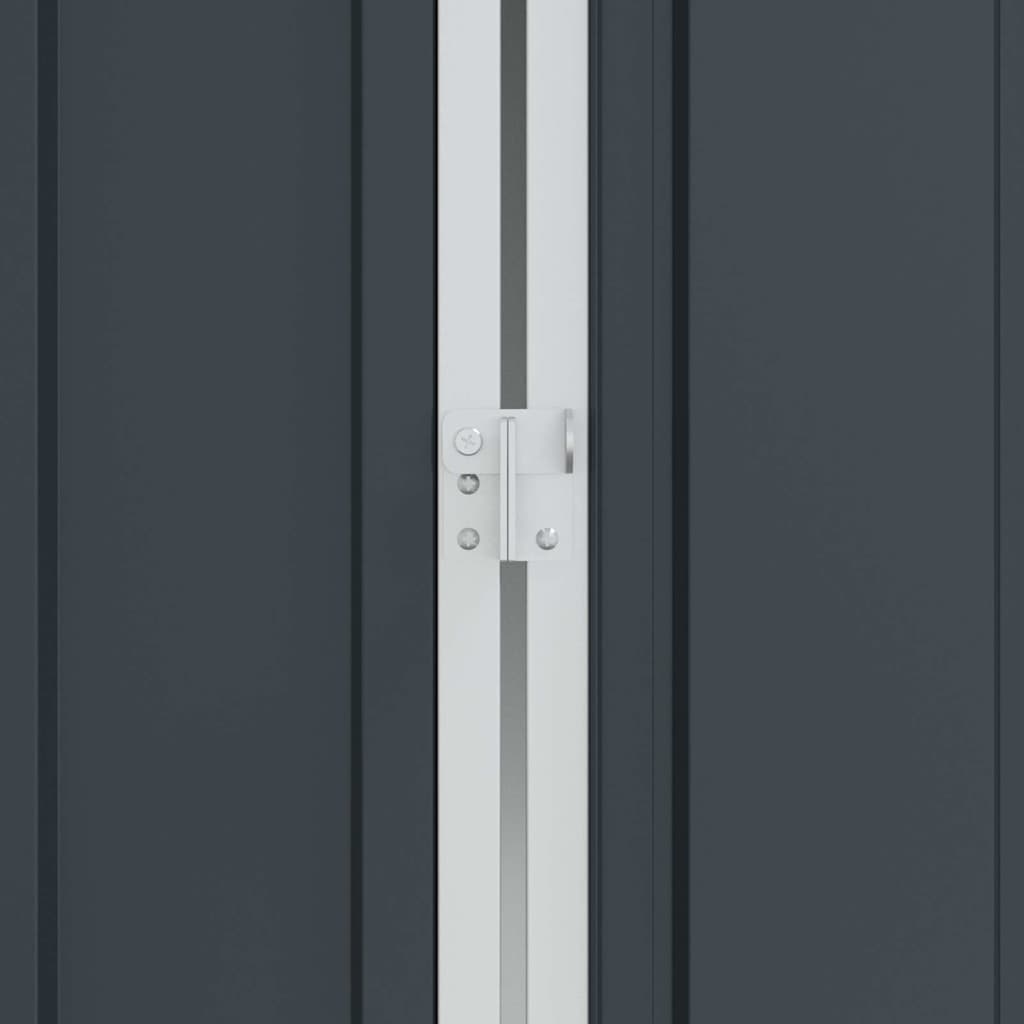 Gabbia per uccelli Antracite 215 x 112 x 141 cm Acciaio zincato