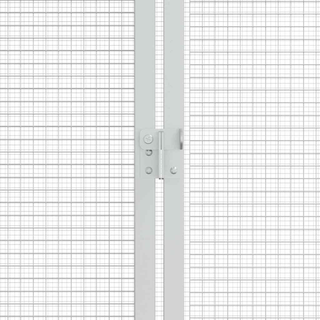 Gabbia per uccelli Antracite 227 x 112 x 141 cm Acciaio zincato