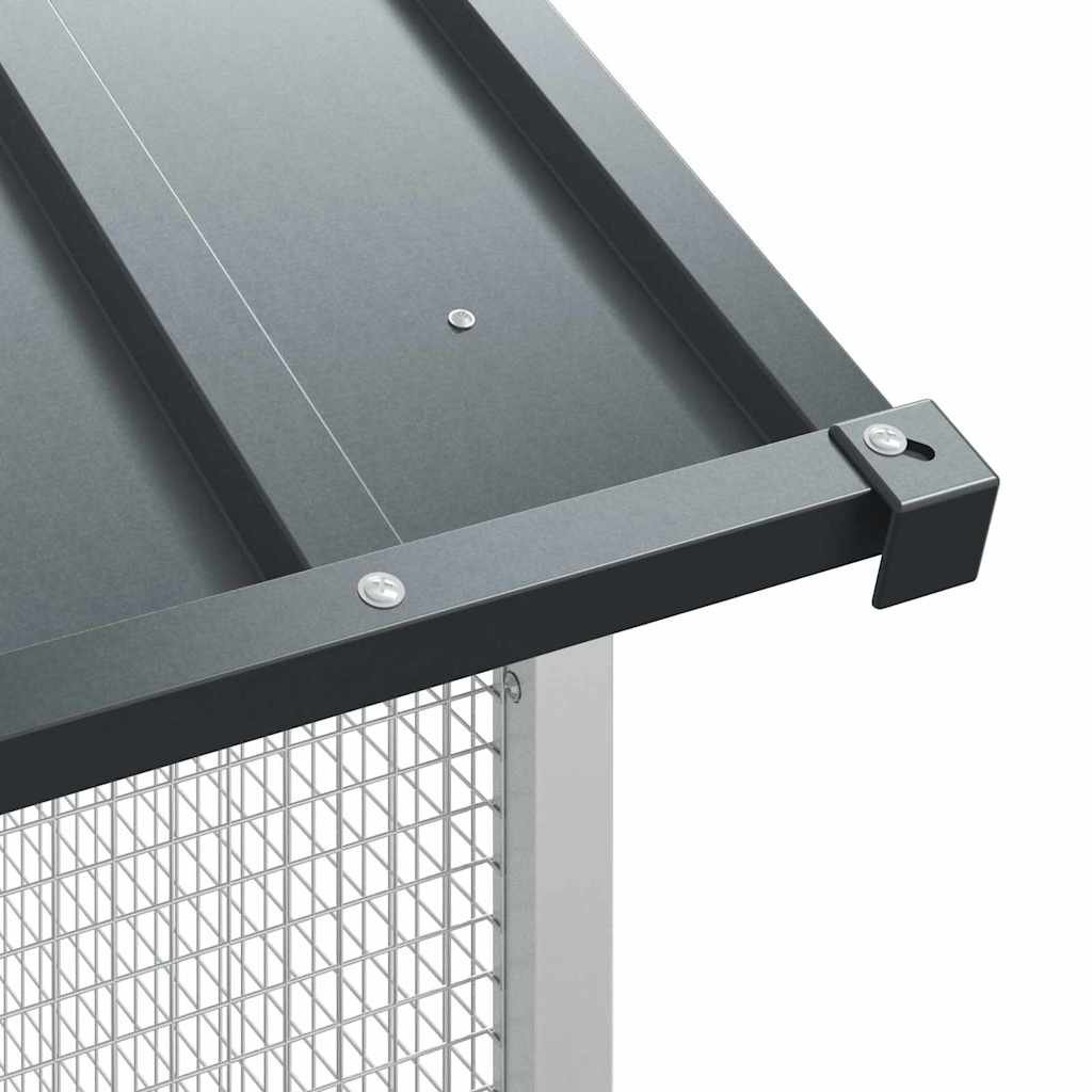 Gabbia per uccelli Antracite 315 x 167 x 200 cm Acciaio zincato