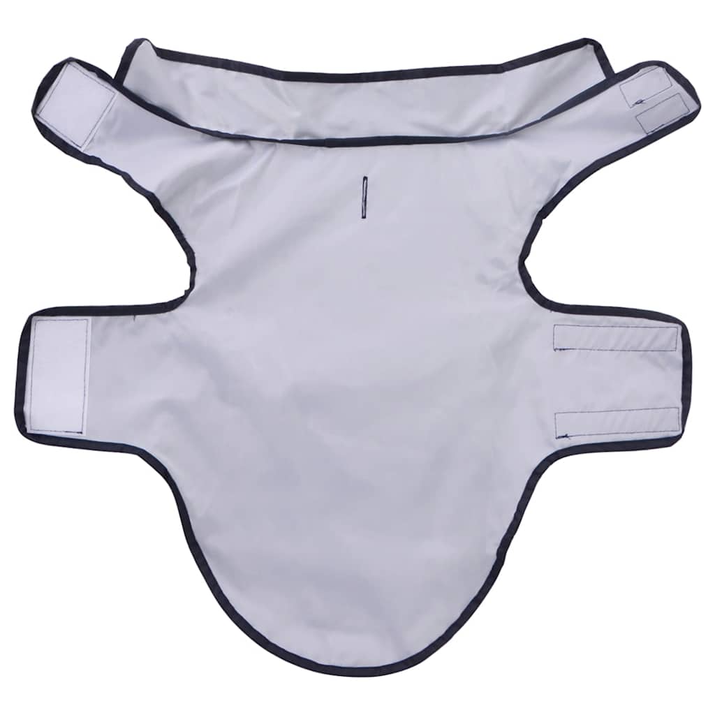 Impermeabile per Cani con Strisce Riflettenti Poliestere XS