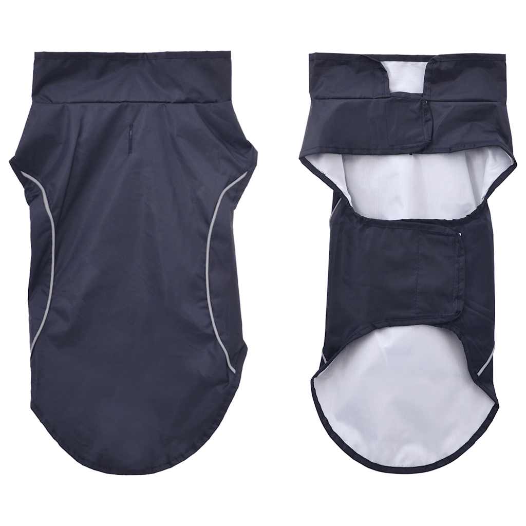 Impermeabile per Cani con Strisce Riflettenti Poliestere S