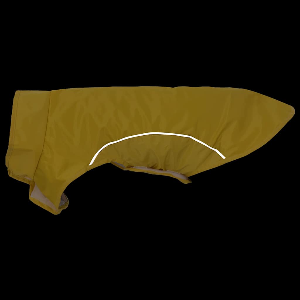 Impermeabile per Cani con Strisce Riflettenti Poliestere M