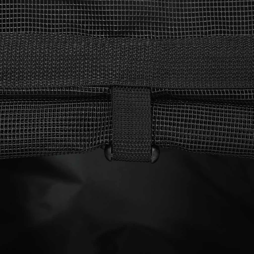 Carrello per animali domestici 3 in 1 design grigio 48x32x(57-106) cm tessuto Oxford