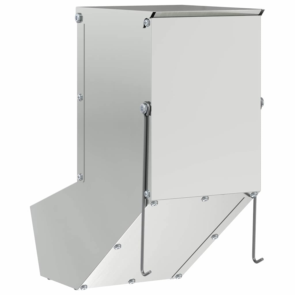 Mangiatore per conigli Argento 17.5 x 26 x 28.5 cm