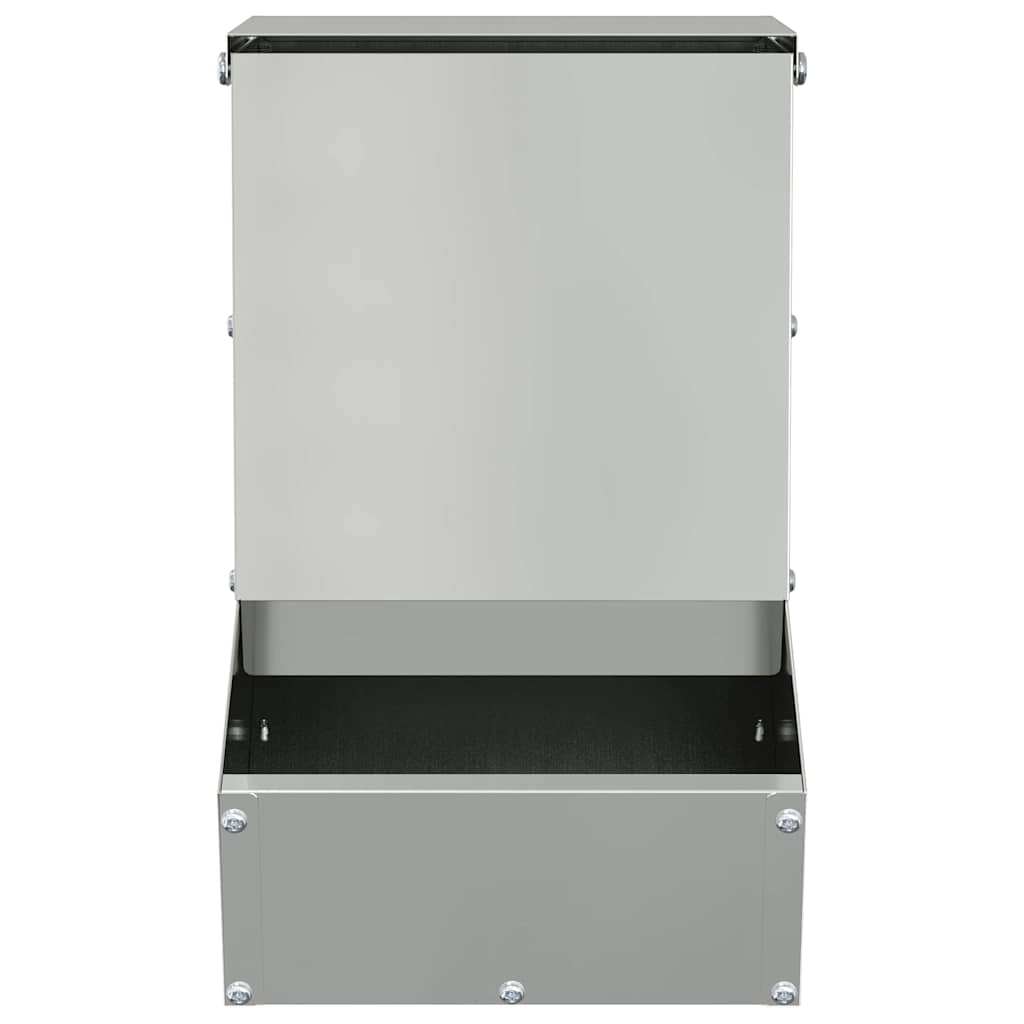 Mangiatore per conigli Argento 17.5 x 26 x 28.5 cm