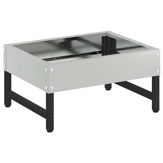 Mangiatore per Uccelli Argento 80 x 28 x 13.5 cm