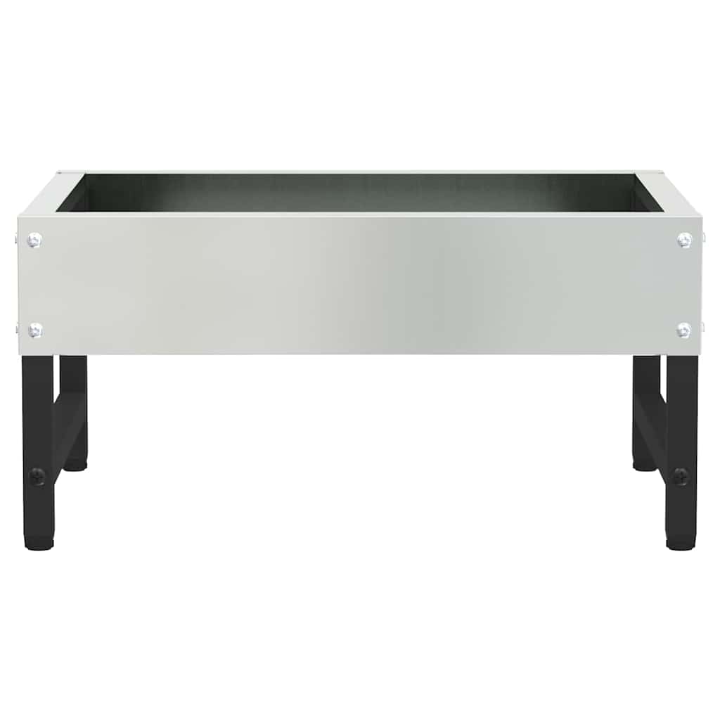 Mangiatore per Uccelli Argento 80 x 28 x 13.5 cm