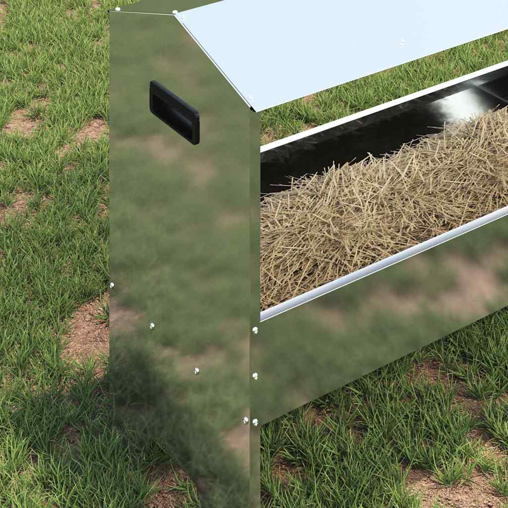 Abbeveratoio per bestiame Argento 79 x 35 x 62 cm