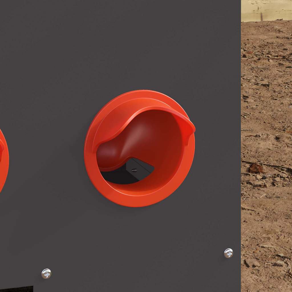 Feeder per pollo 2 pcs Nero 60.5 x 29 x 51 cm