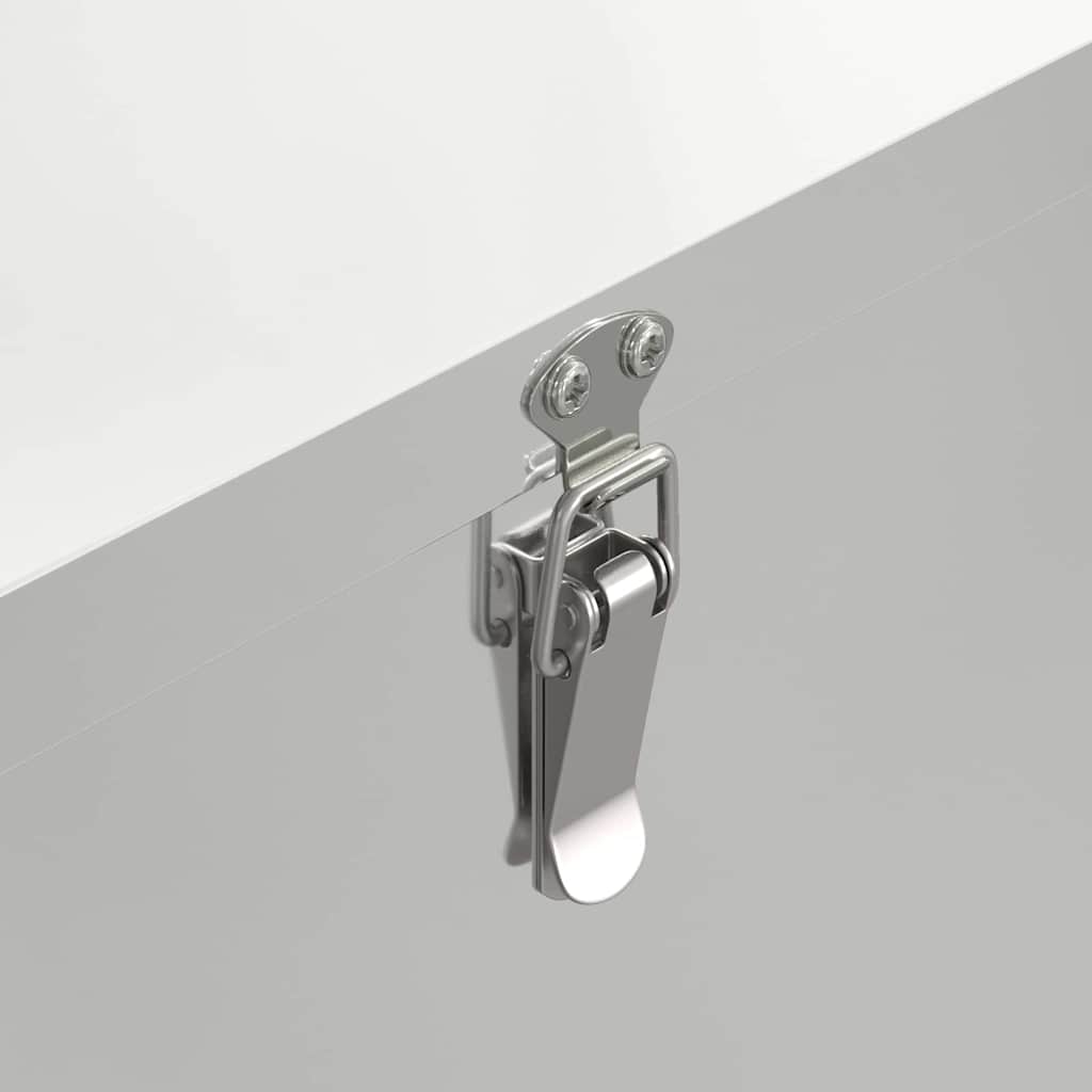 Feeder per pollo 2 pcs Argento 32,5 x 20,5 x 43 cm