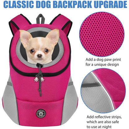 Dog Carrier Backpack – Breathable Travel Bag for Small Dogs & Puppies (Copy)