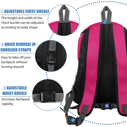 Dog Carrier Backpack – Breathable Travel Bag for Small Dogs & Puppies (Copy)
